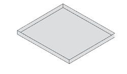 solid tray